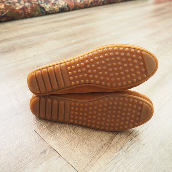 Minnetonka Leather El Paso Aztec Ankle Moccasins sz 8.5 - Picture 7 of 8